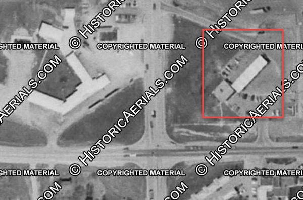 Bummies Drive-In - 1971 Aerial (newer photo)